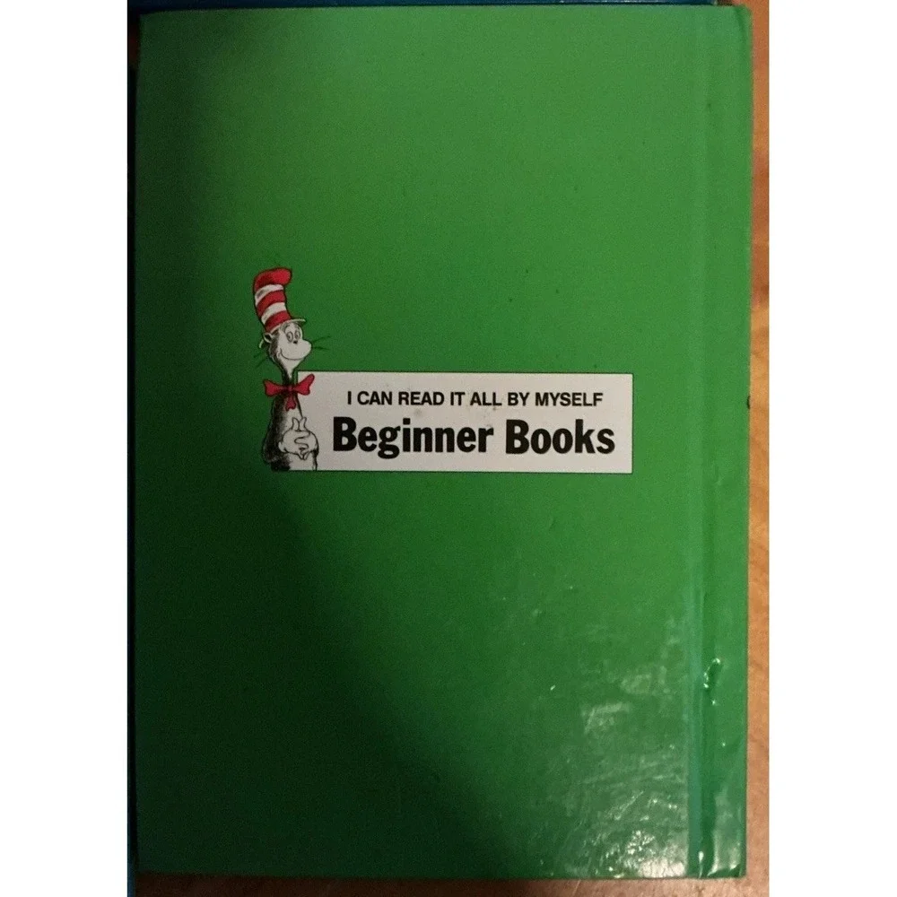 Lot Of 4 Dr Seuss book Hardcover Books The big Blue book For Beginner Books More